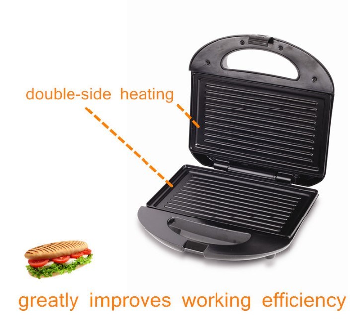 Hot Sale 2 Slices Electric Sandwich Toaster Breakfast Maker