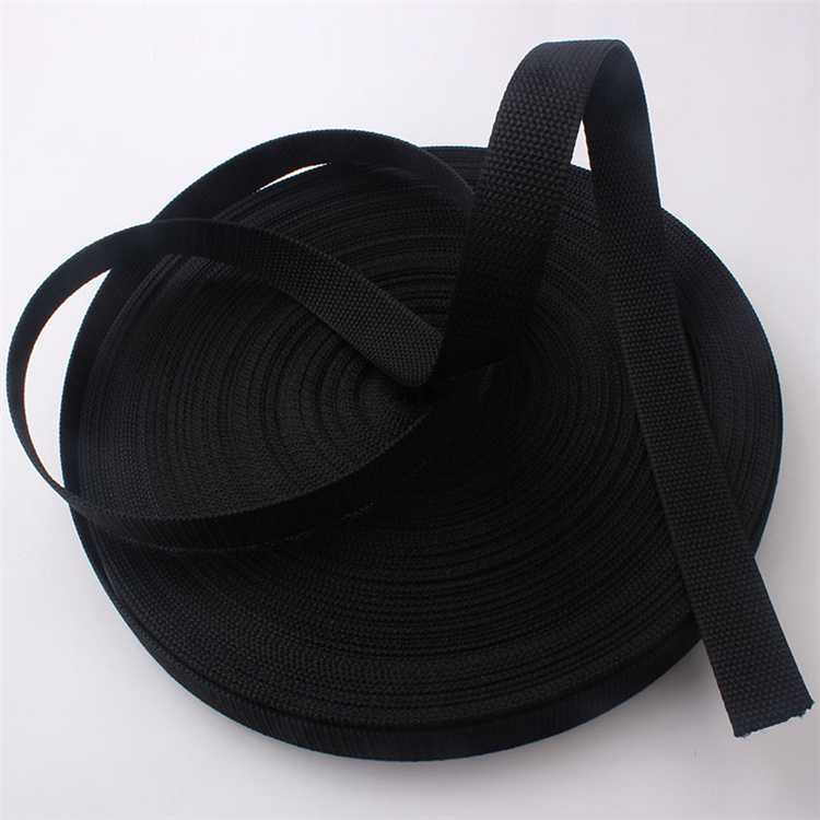 High Strength Black Kevlar/Nylon/Cotton Elastic Band for Backpack