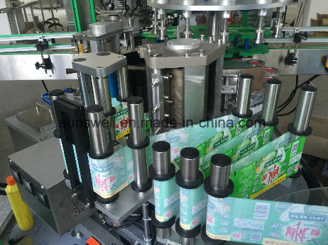 Stocked Hot Glue Bottle Filling Capping and Labeling Machine