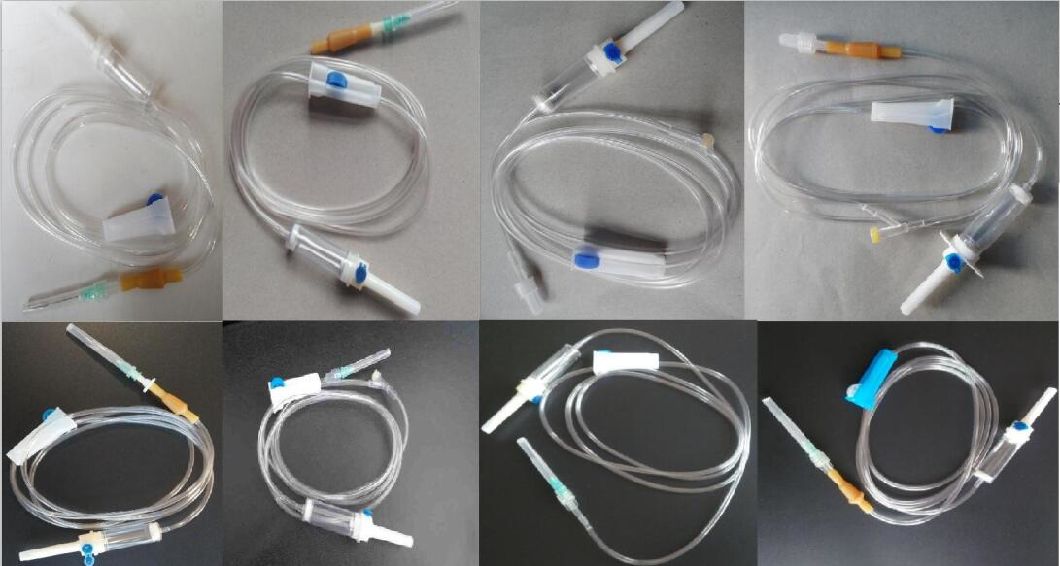 Parts of IV Infusion Set Luer Lock Y Site