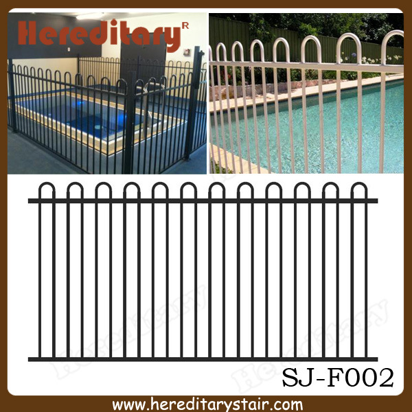 Aluminium Loop Top Pool Fencing for Garden and Balcony (SJ-F002)