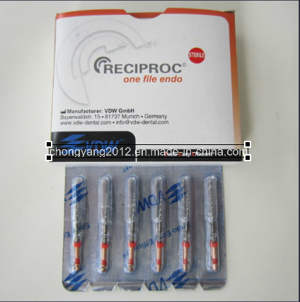 Dental Endodontic Vdw R25 Reciproc Files Root Canal Files