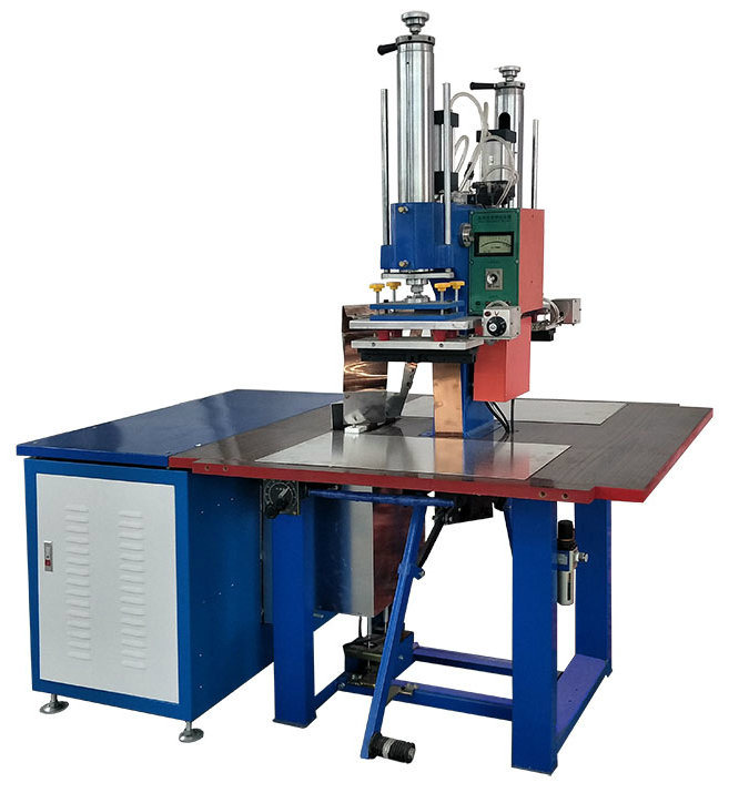 Pedal-Operated Dual Head Pneumatic Hf Welding Machine