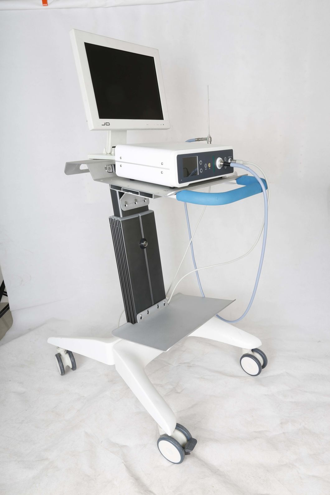 Excellent Quality Aluminum Ent Endoscopy Trolley Msleda / Endoscope Medical Emergency Trolley Special for Ent Surgery