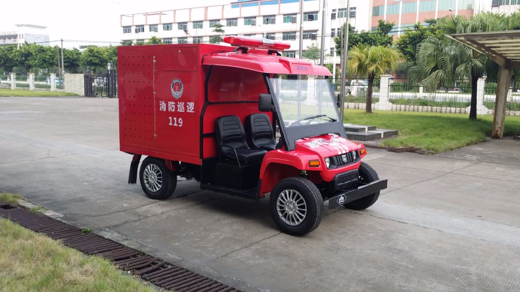 New Model 2 Seats Electric Fire Fighting Truck