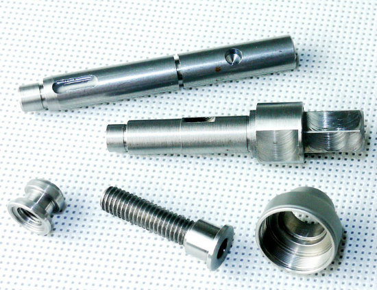 Brass Screw Axle Sleeve Nuts Peculiar Swiss Machining Parts