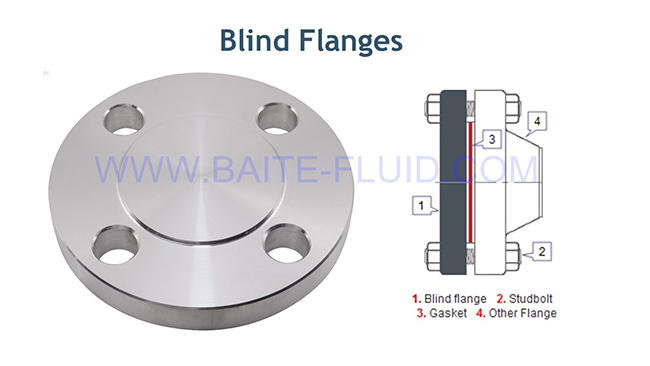 En1092 BS Table D Steel Pipe Class 300 Lbs Blind Flange