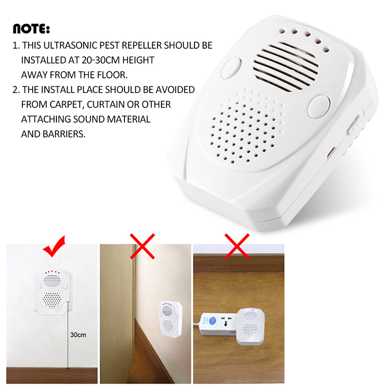 Universal Electric Ultrasonic Insect Repellent Mosquito Killer