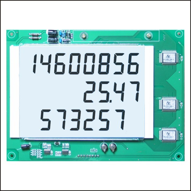 664 White LCD Display Board for Fuel Dispenser