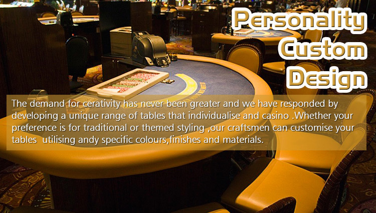 110 Inch Deluxe Casino Grade Professional Texas Holdem Poker Table with 10 Player of Factory Supply (YM-BA11-3)