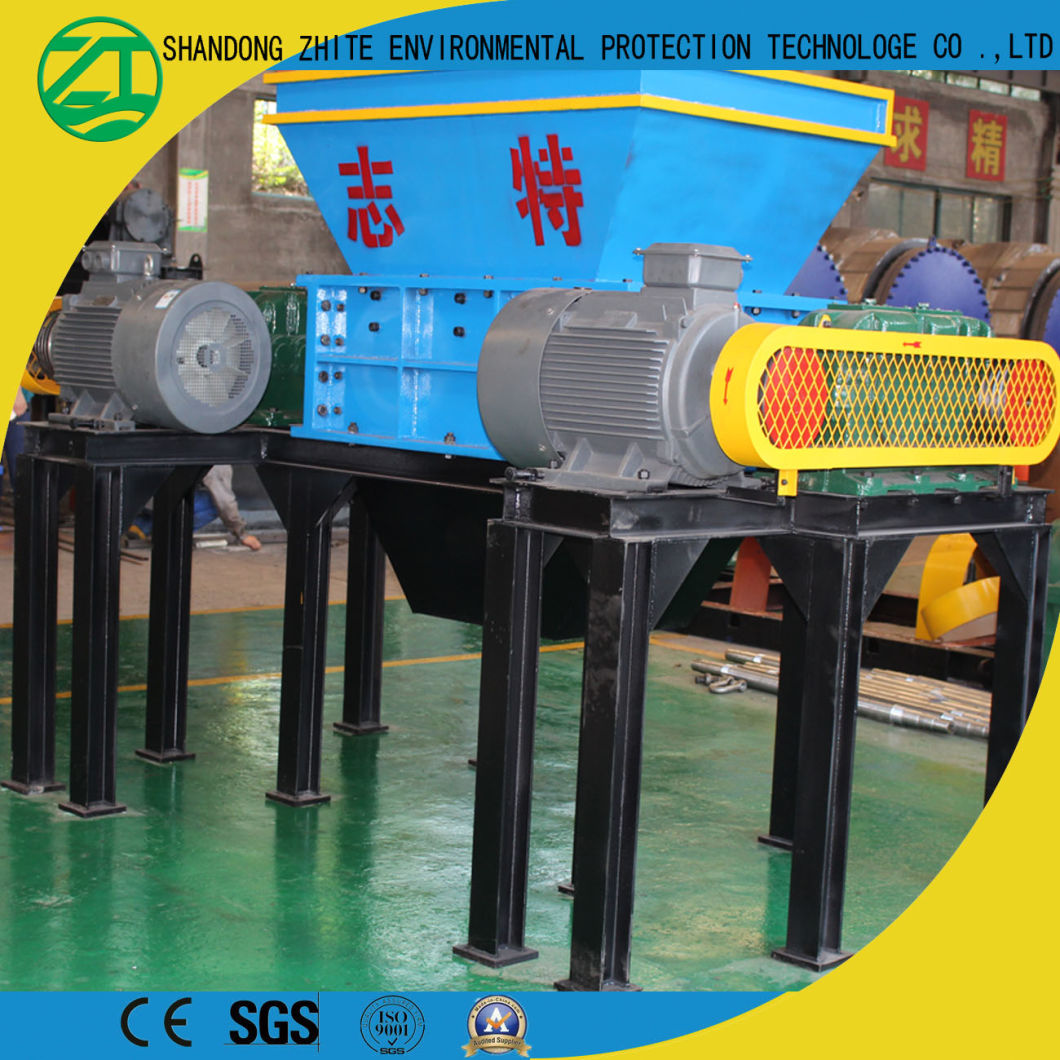 Big Plastic Block and Lump Dual/Double Shaft Shredder Crusher