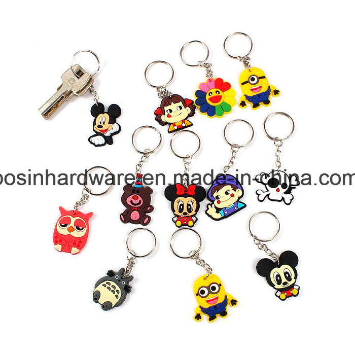 Custom Promotional Metal Leather Keychain