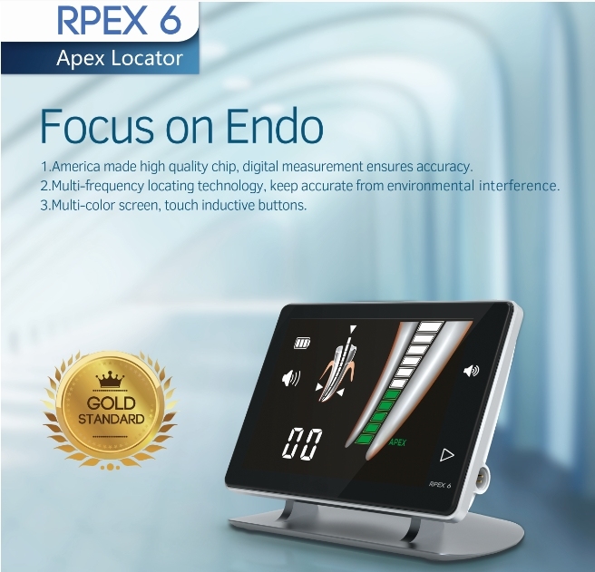 New Dental Rpex6 High Accuracy Apex Locator for Root Apex