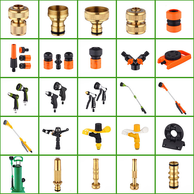 Garden Water Hose Fittings and Adapters Plastic Flexible Hose Fittings