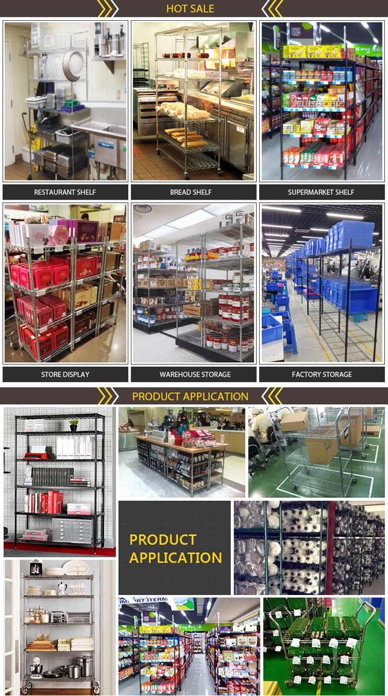 Popular OEM Commercial Supermarket Shelving Rack