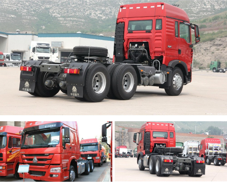 HOWO 6X4 30ton Loading Heavy Duty Tractor Trucks for Djibouti