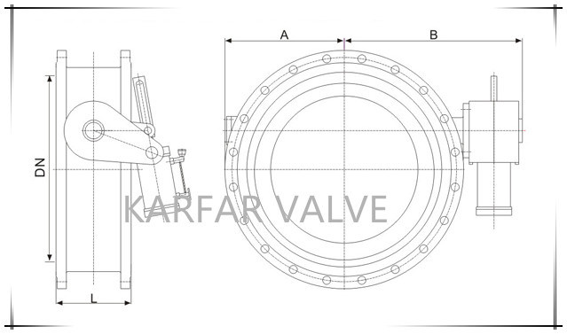 Buffer Device Butterfly Slow Shut Non Return Check Valve