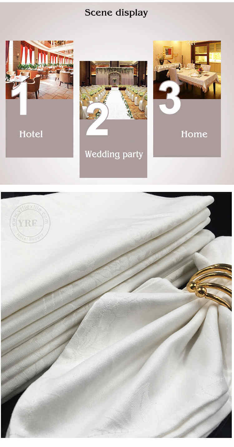 Elegant Wedding Table Decorative Plain Napkins