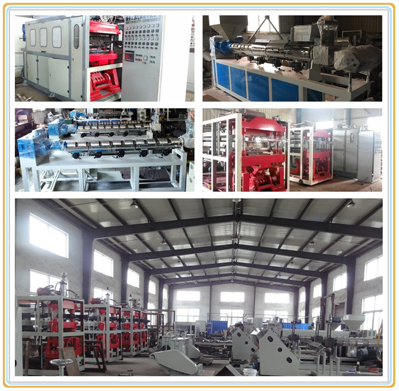 Single Screw Plastic Sheet Extruder