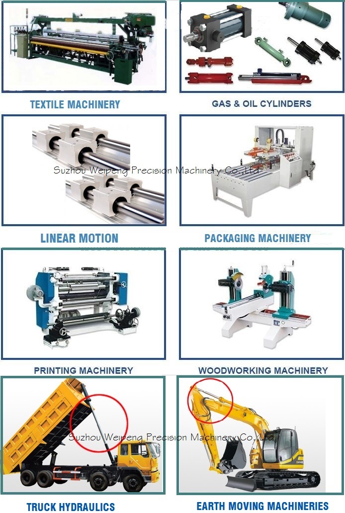 Linear Round Shaft, Cylinder Steel Liner Rail Linear Shaft Rod