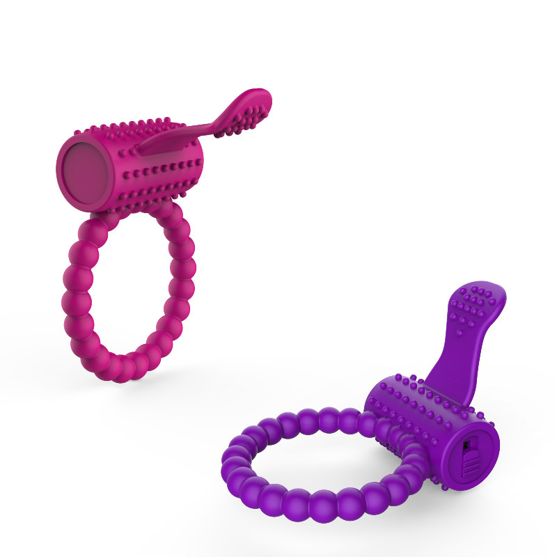 New Design Sex Toy for Man Silicone Vibrating Cock Ring