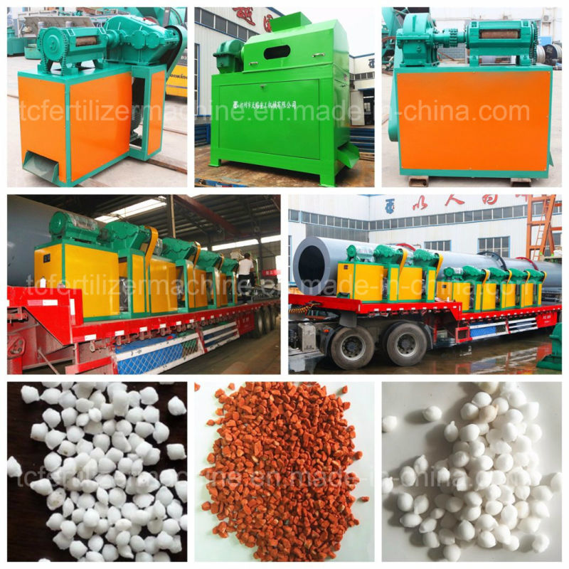 Double Roller NPK Compound Fertilizer Dry Film Granulator