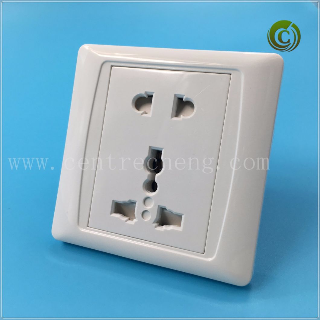 13A Wall Plug Outlet Dustproof Plug Plastic Plug Electrical Plug