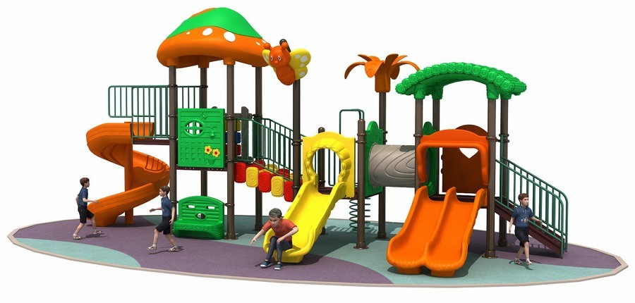 Factory Produced Used Equipment Euro Standard Outdoor Playground Slide Equipment