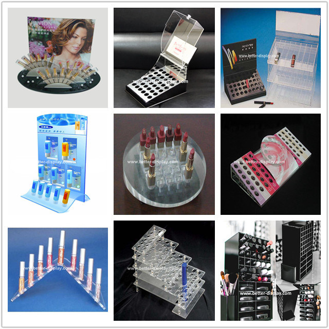 Custom Rotating Acrylic Lipstick Holder