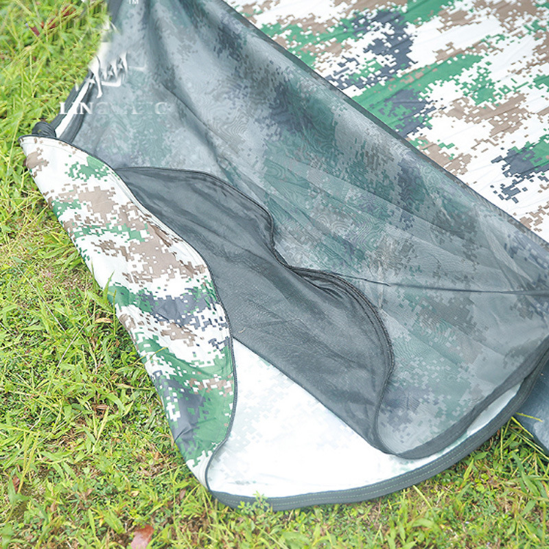 Camouflage Military 2 Person Tent 200*145*105cm Pop up Beach Camping Tents