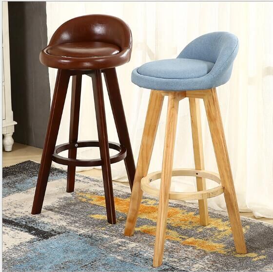 Best Selling PU Leather Swivel Bar Stool Metal Banquet Chair