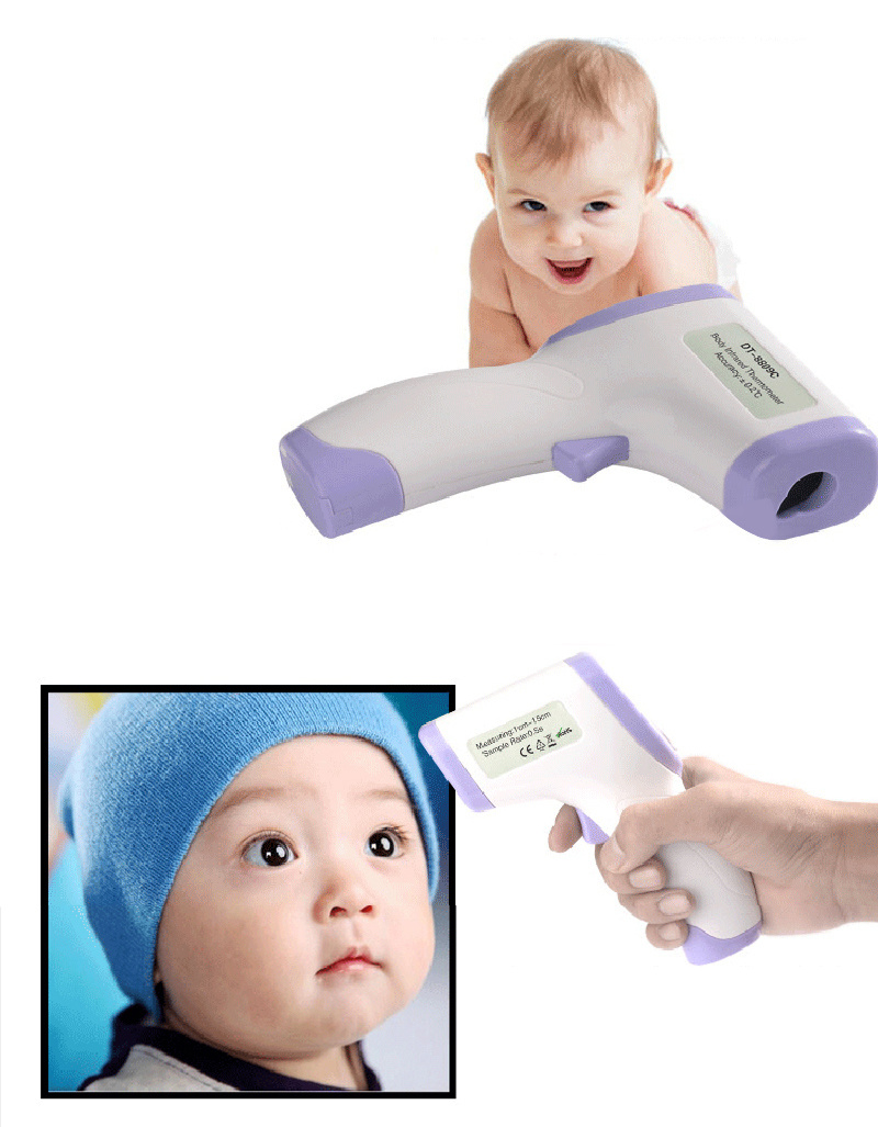 Digital Thermometer Non-Contact IR Baby Infrared Thermometer Baby Forehead Body Surface