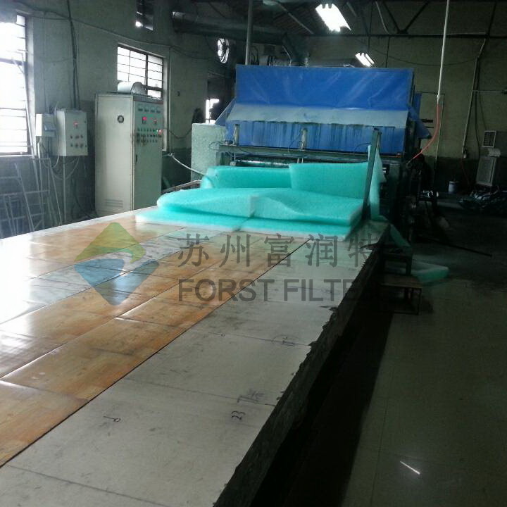 Paint Fiberglass Floor Filter Roll