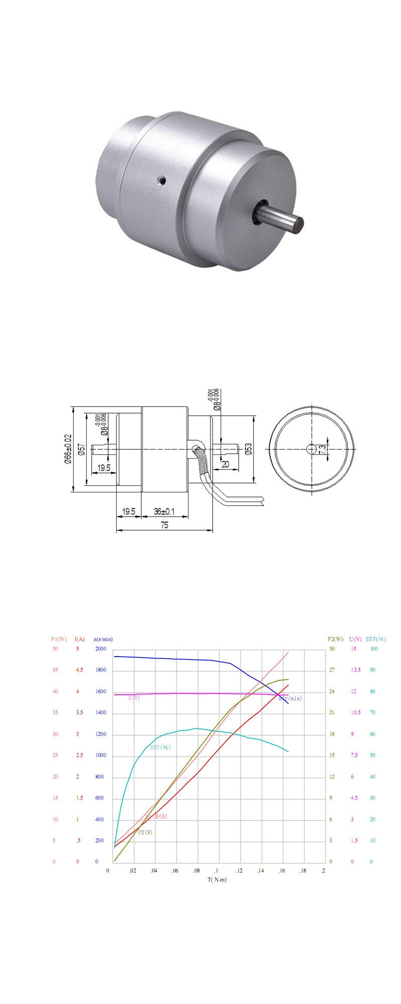 Brushless Smart Sanitary Machine DC Motor for Household Appliances/Textile Machine/Refrigeration Part /Sewing Machine