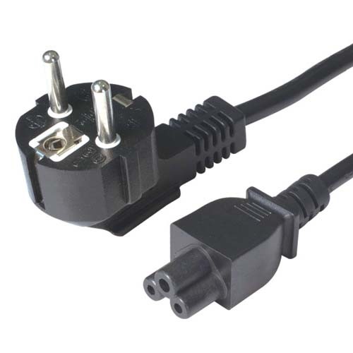 Ce VDE Certified European Power Cord with Angle IEC C13