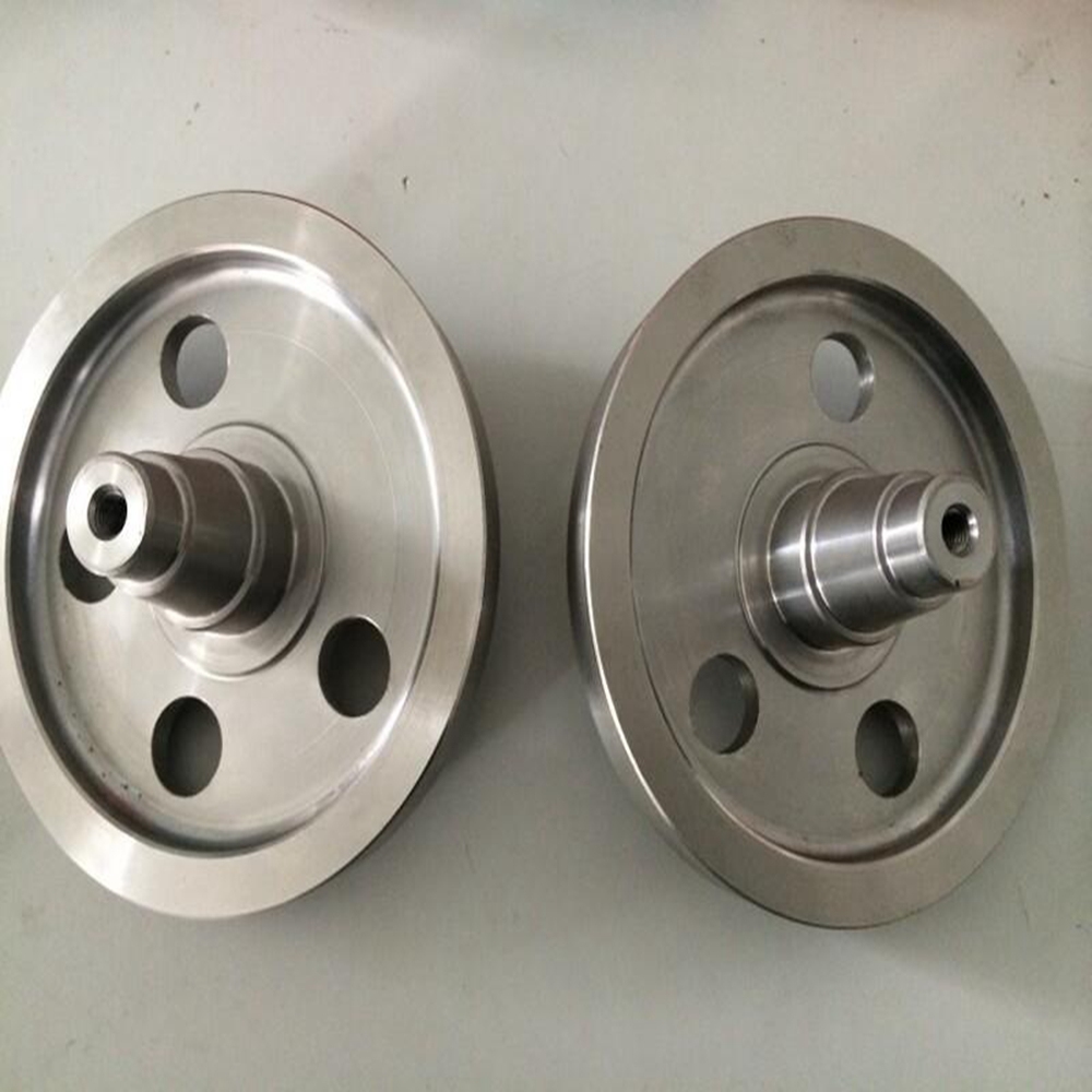 Customized CNC Machining Aluminum Anodizing Belt Wheel Groove Hub Pulley