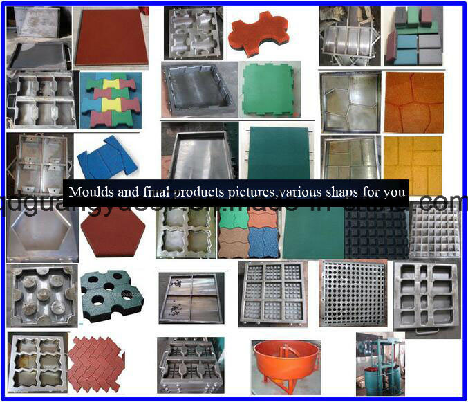 Rubber Tile Making Used Moulding Machine for Sale