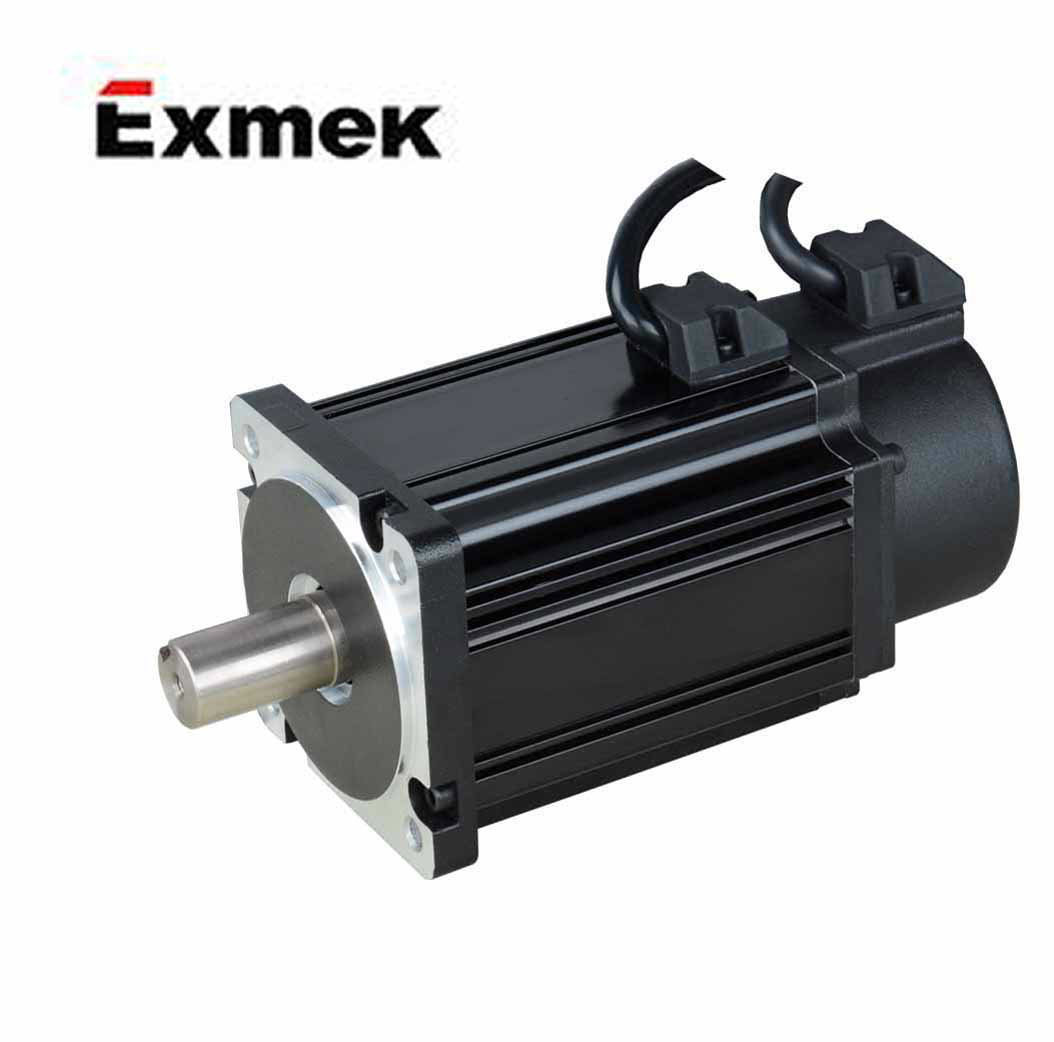 80mm 48V 765W 2.44nm 3000rpm DC Brushless Servo Motor