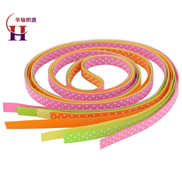 Decorative Custom Printed Soft Elastic Ribbon