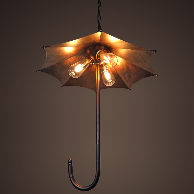 E27 Umbrella Shaped Creative Modern out Door Pendant Lamp with Metal