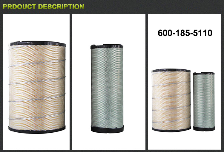 600-185-5110 Air Filter for John Deere Engine Parts E808L