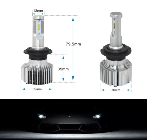 Super LED Car Light LED Headlight Bulbs 84W 6000k White Lighting 12V 24V Auto Day Running Light Headlamps