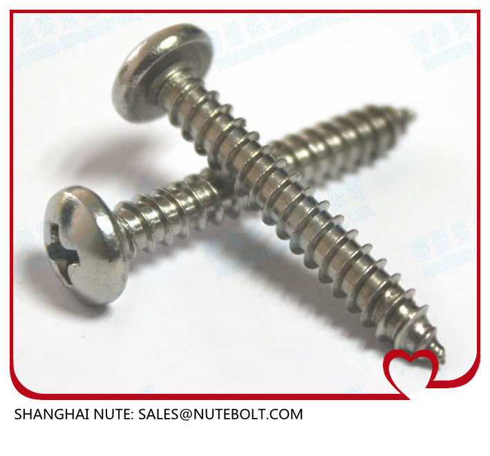 Stainless steel pan head Self Tapping screw