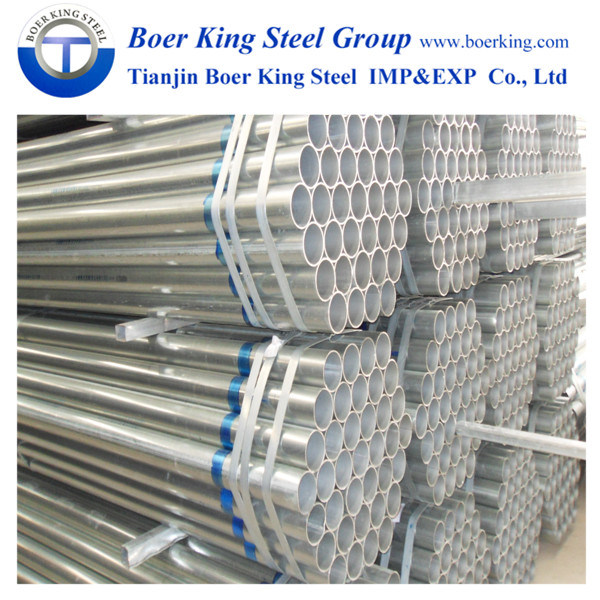 Manufacturer Hot Dipped Galvanized Steel Pipe BS1387