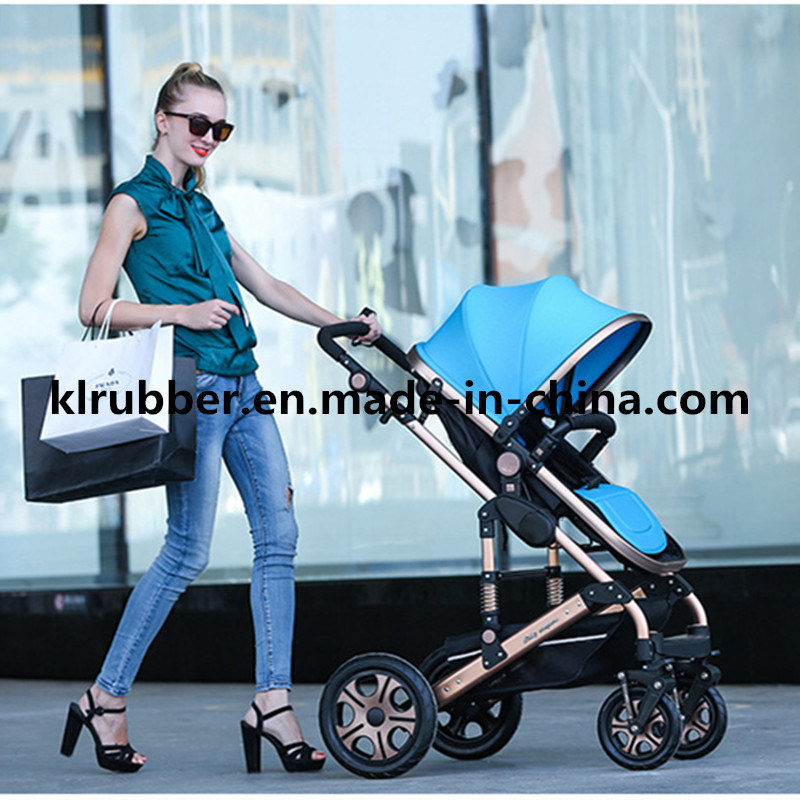 New High Landscape Baby Pram 3-in-1 Baby Stroller