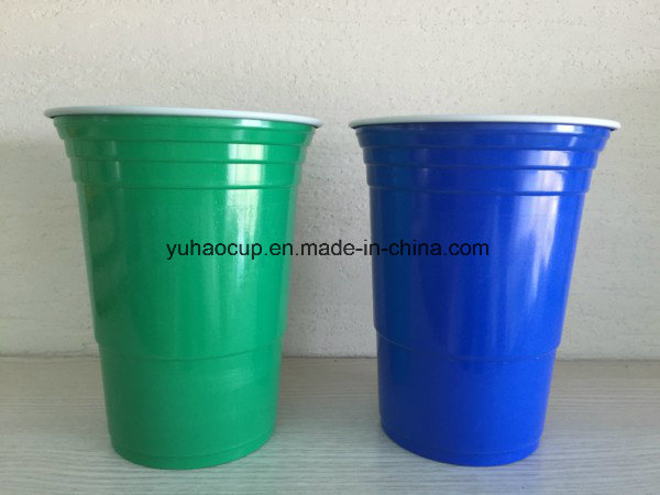 Fine Quality 16 Oz Disposable Plastic Party Cup for Cold Drink