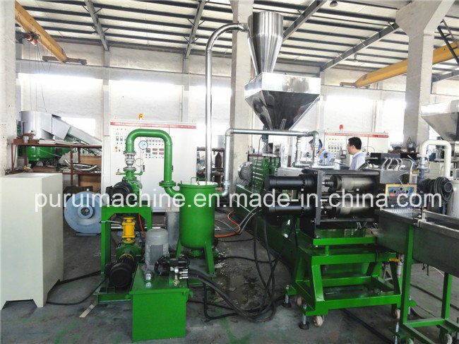Co-Rotating Twin Screw Extruder for Pet Bottle Pelletizing