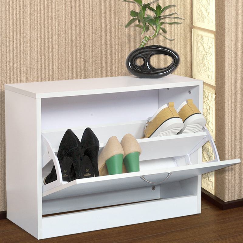 Shoe Storage Cabinet Made by Melamine MDF