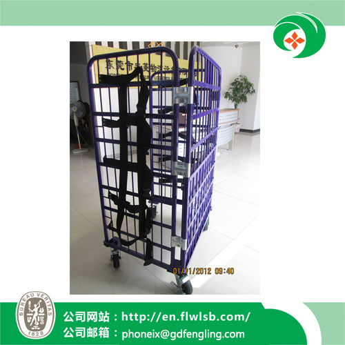 Foldable Metal Logistics Container for Storage Goods with Ce