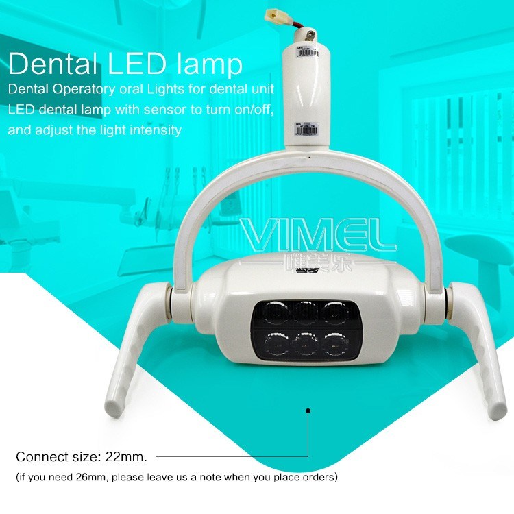 on Ceiling Dental Operating Lamp LED Light with Arm